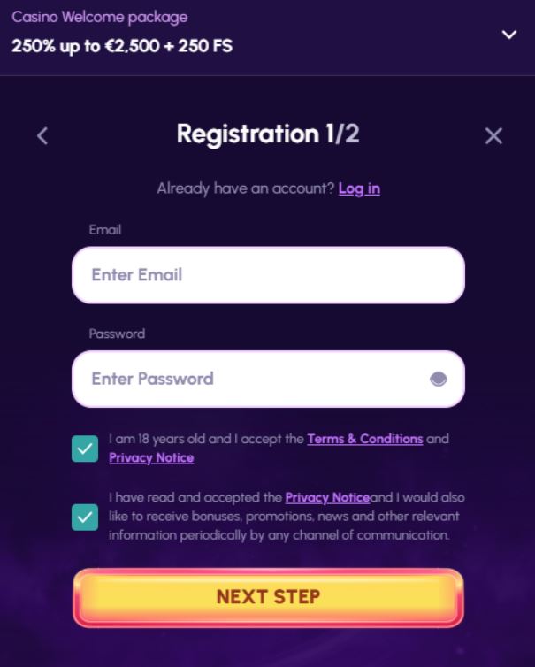 Nova Jackpot Casino Sign Up
