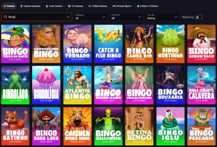 Blaze Spins Casino - Bingo