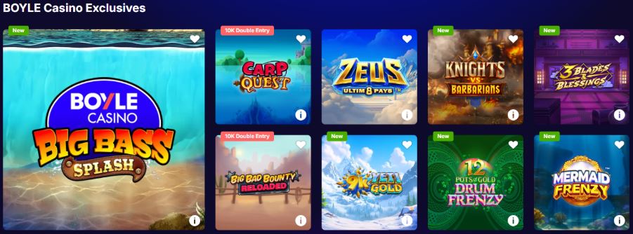 Boyle Casino - €10 Deposit Casinos