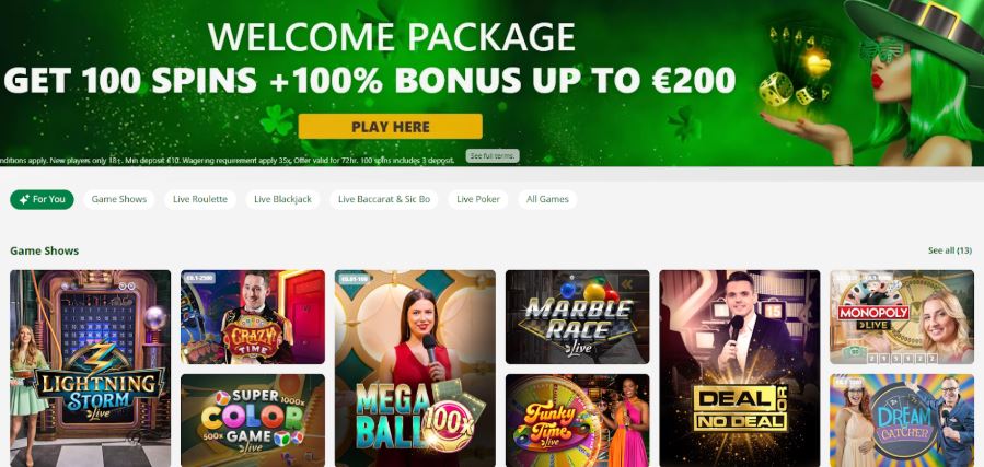 Luckster Casino - €10 Deposit Casinos