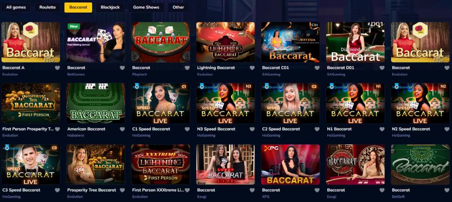RioAce Casino - Best Live Dealer Casino for Live Baccarat
