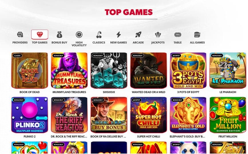 Betista Casino - MiFinity Casinos