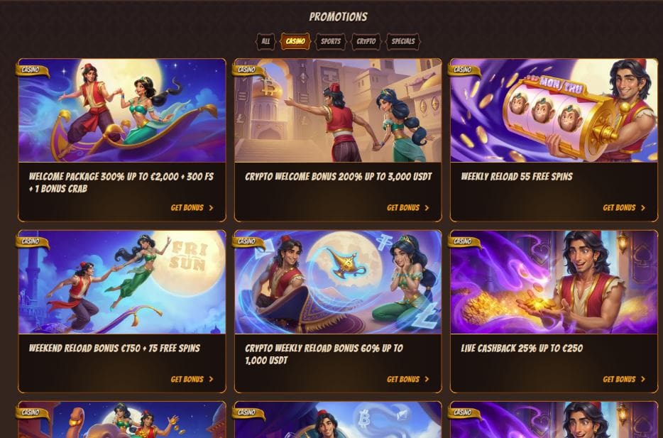 Alawin Casino Promotions & Loyalty Program