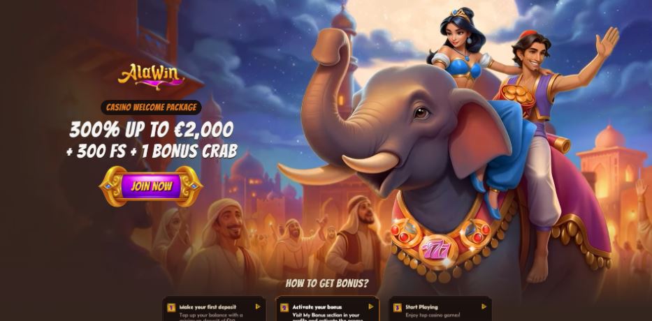 Alawin Casino Welcome Bonus