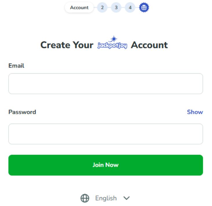 Jackpot Joy Casino Registration Process