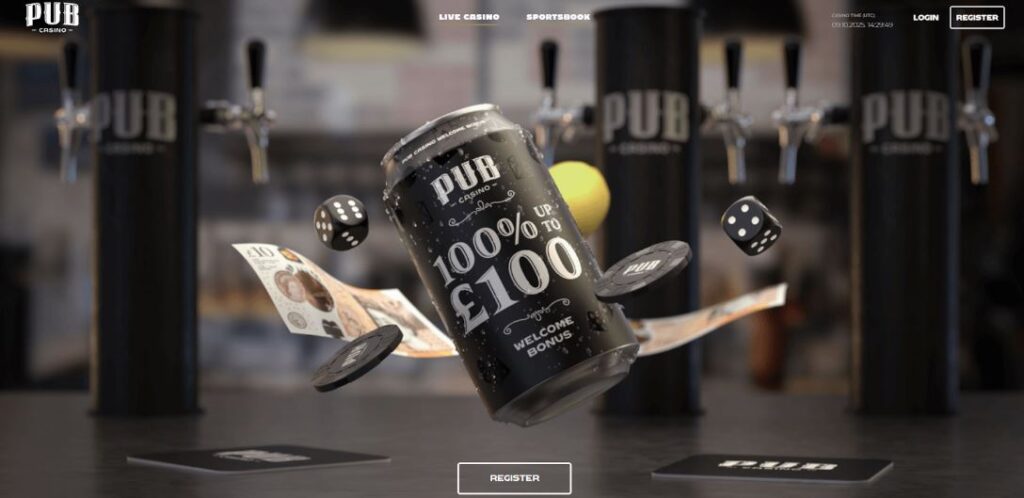 Pub Casino Welcome