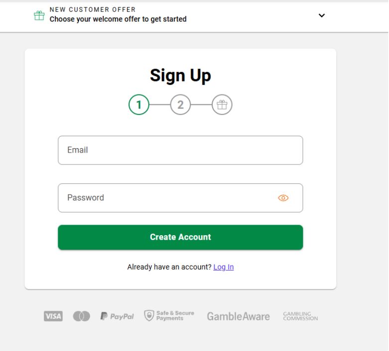 LeoVegas Casino Registration