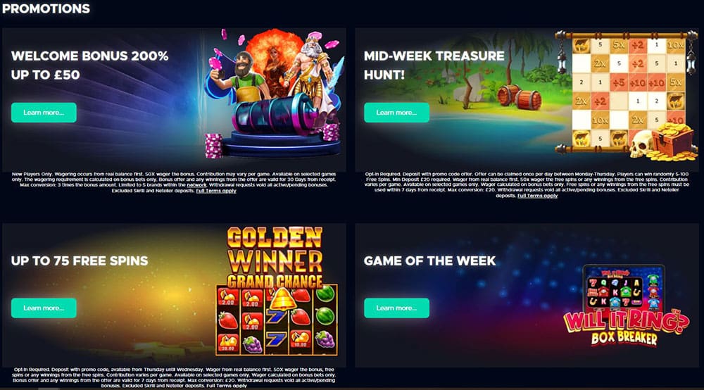 Betrino Casino Promotions