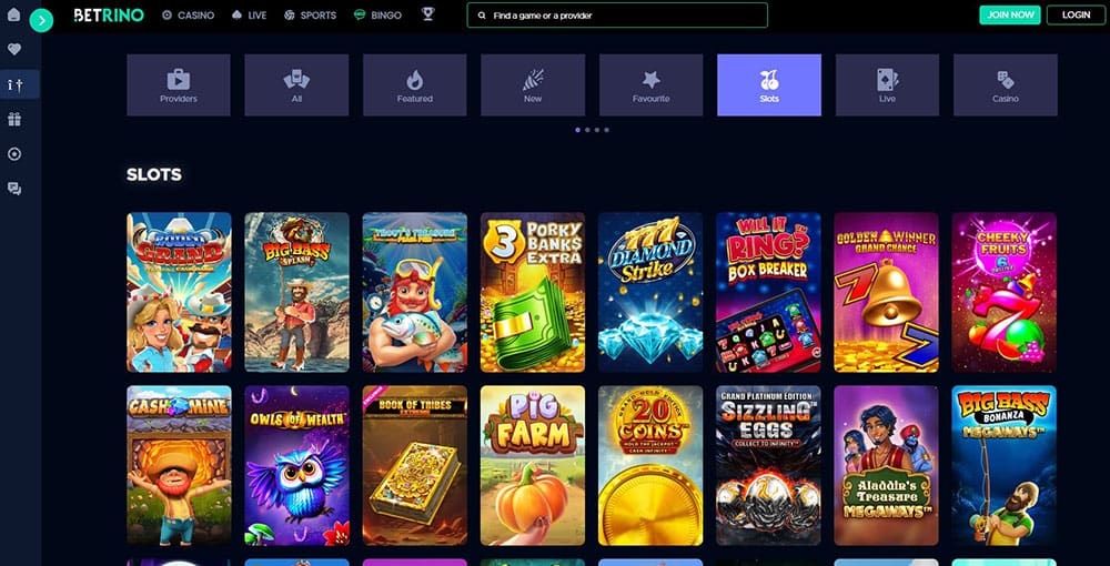 Betrino Casino Slots