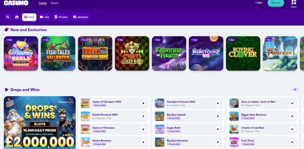 Casumo Games