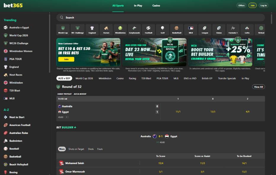 bet365 Casino Sportsbook