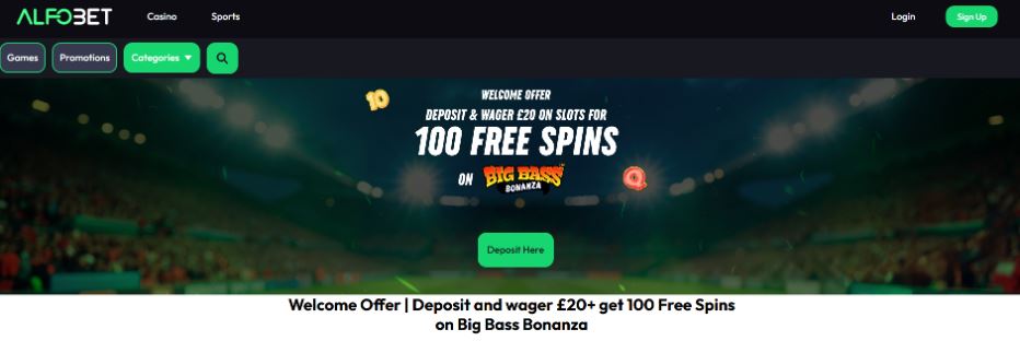 Alfobet Bonus Details