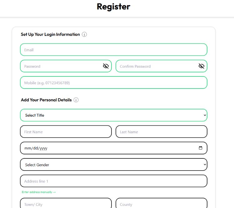 Alfobet Register