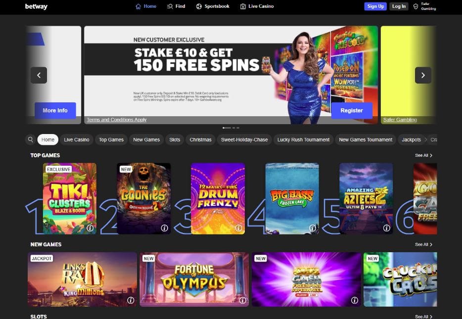Betway Casino Games