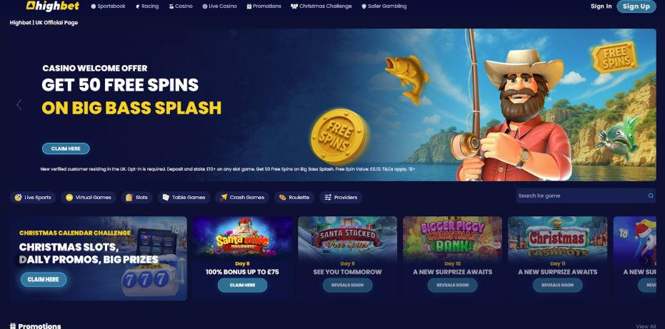 HighBet Casino Promotions