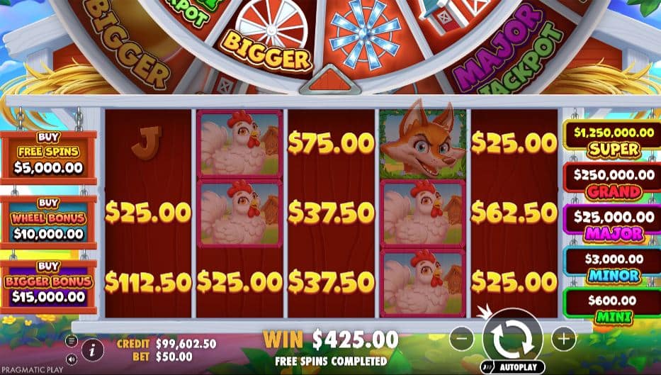 Bigger Barn Bonanza Slot