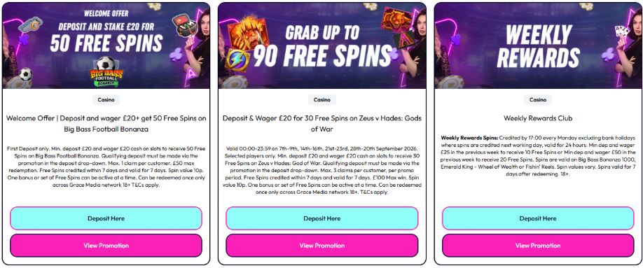 Vegas Wins Promotions & Loyalty Program
