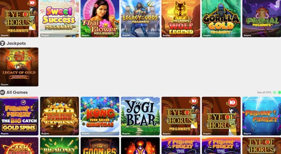 10Bet Casino Blueprint Gaming