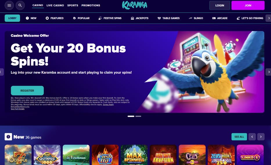 Karamba Casino Barcrest