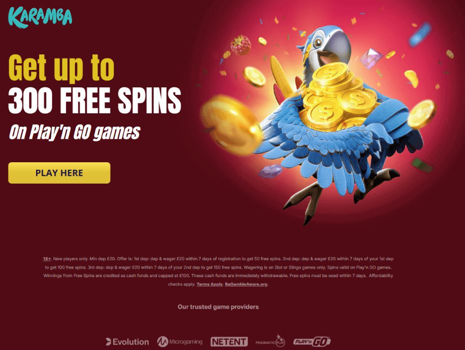 Karamba Casino Play'n Go