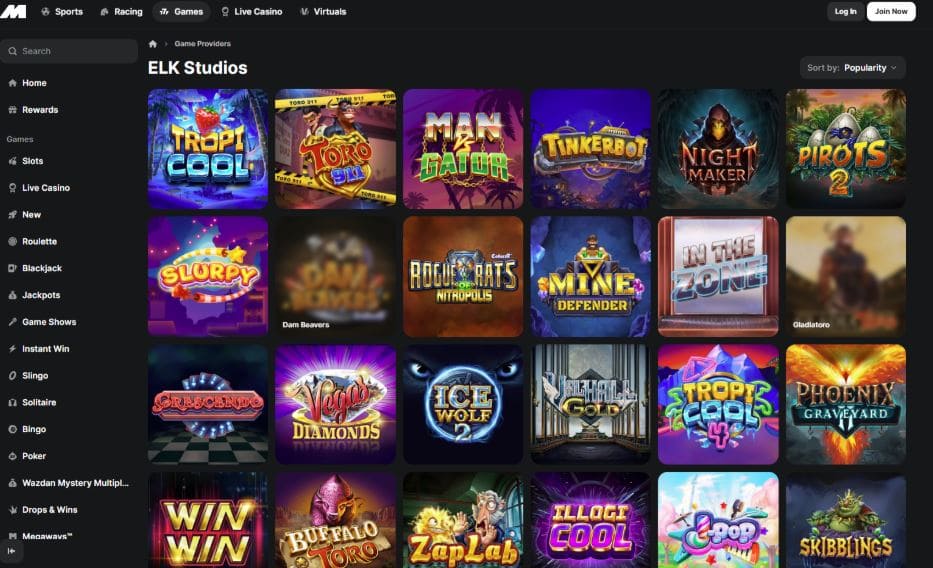 Midnite Casino ELK Studio