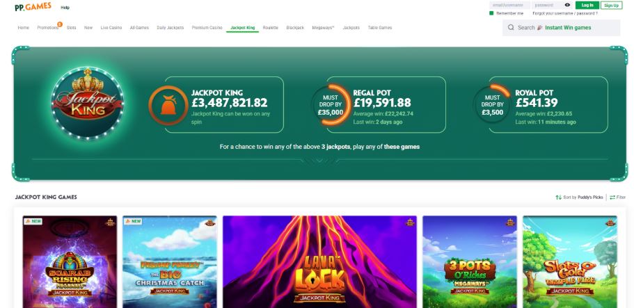 Paddy Power Casino Blueprint Gaming