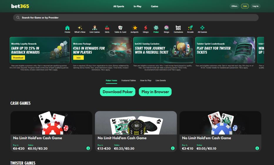 Best Poker Site for Beginners - bet365