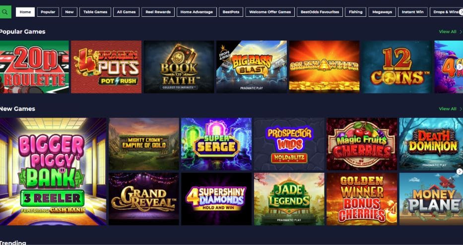 BestOdds Casino Game Catalogue & Software