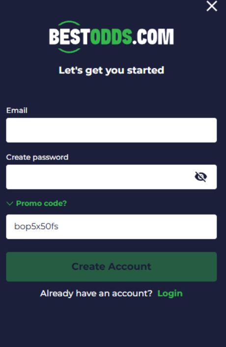 BestOdds Casino Step-by-Step Account Creation Guide