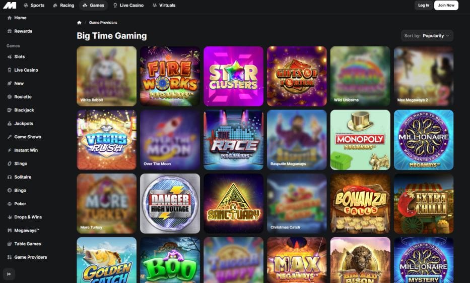 Midnite Big Time Gaming Casino