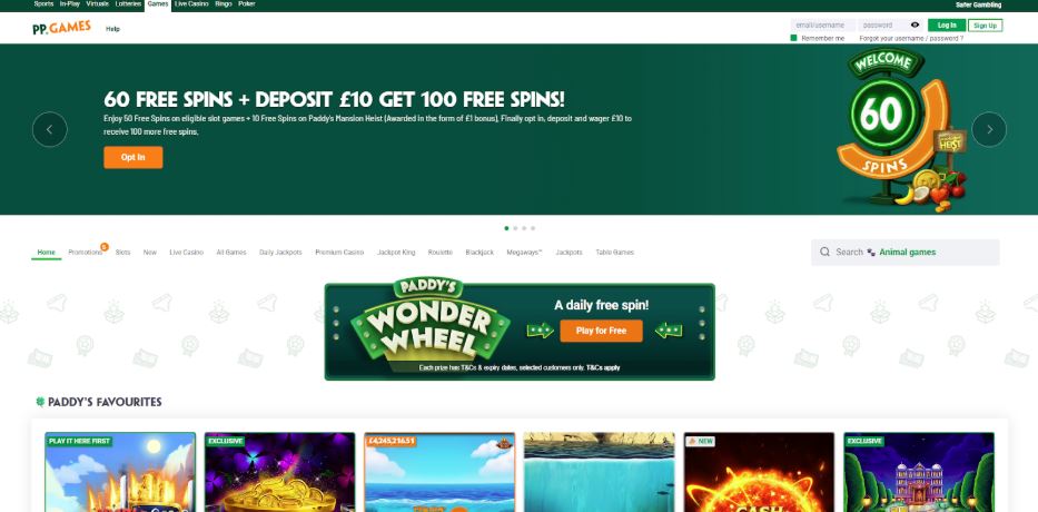 Paddy Power - High 5 Games Casino