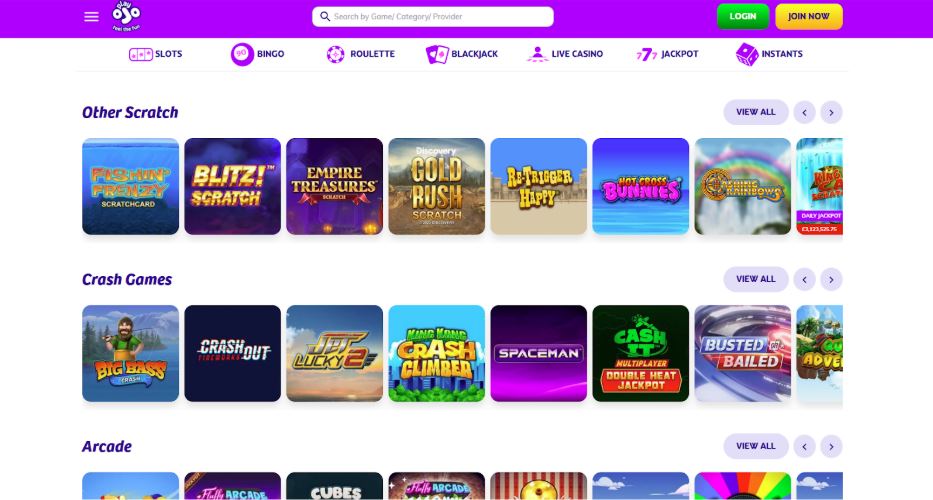 PlayOJO Spribe Casino