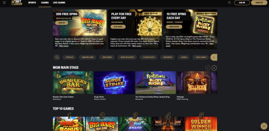 BetMGM Casino - Mastercard Casinos