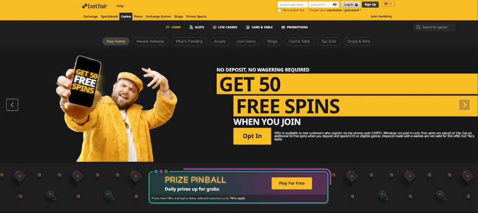 Betfair Casino - Skrill Casino