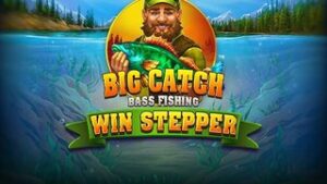 Big Catch Bass Fishing Win Stepper