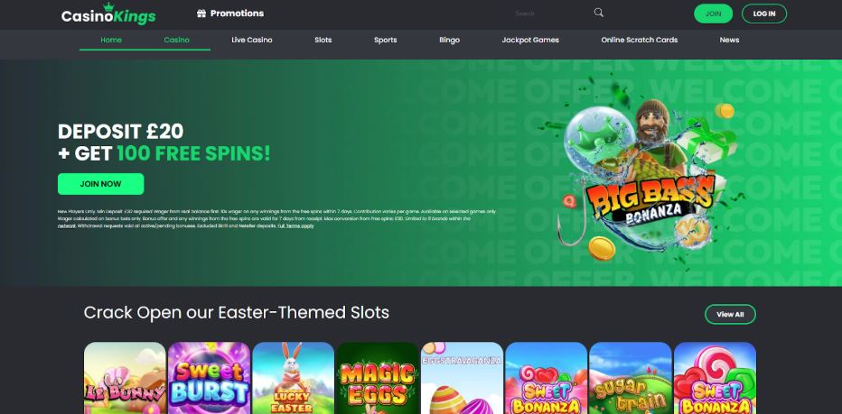 Casino Kings - Pay by Mobile