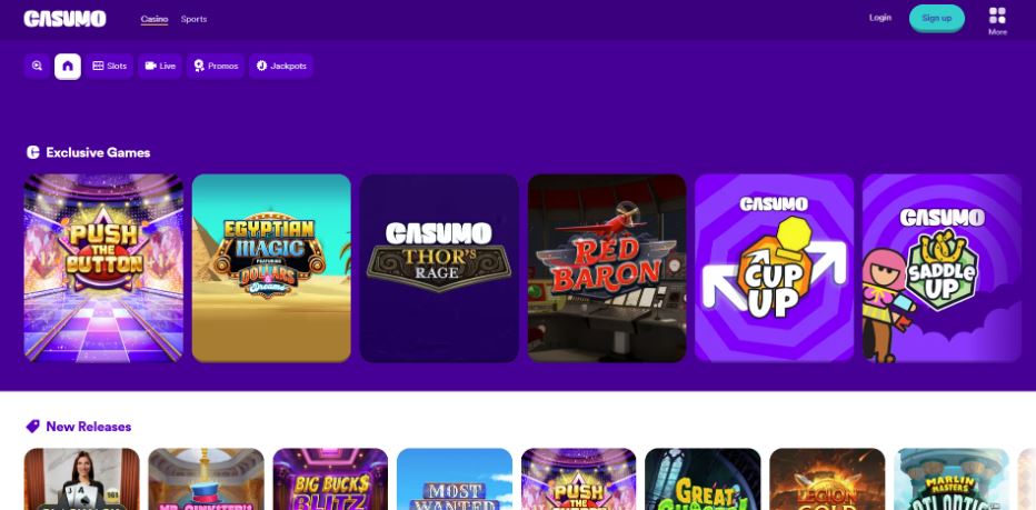 Casumo Casino - Casino Bonuses