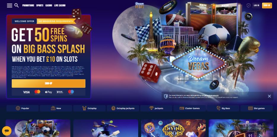 Dream Vegas Casino - Casino Bonuses