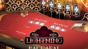 First Person Lightning Baccarat