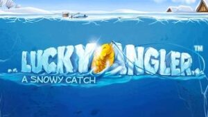 Lucky Angler: A Snowy Catch