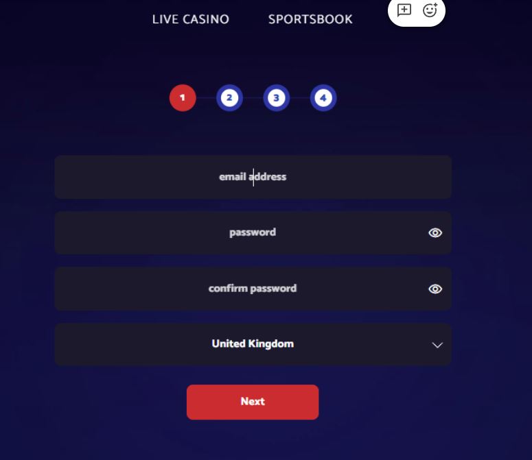 All British Casino Registation