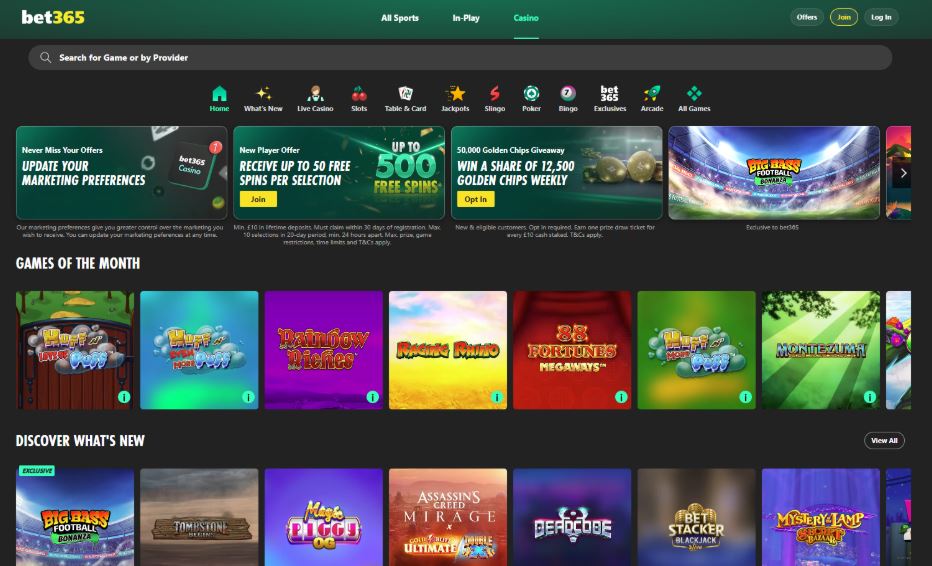 Bet365 Casino - Trustly Casinos