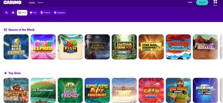 Casumo Casino - Games Global Casinos