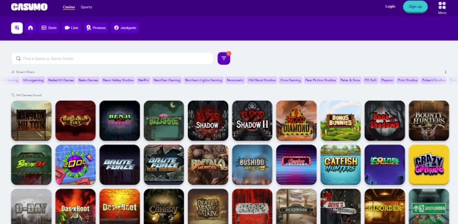 Casumo Casino - Nolimit City Casinos