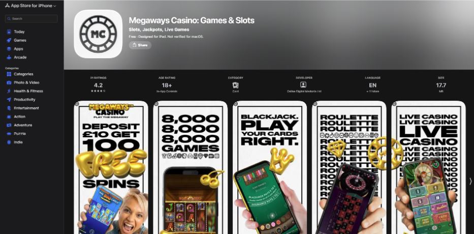 Megaways Casino Mobile Compatibility & App