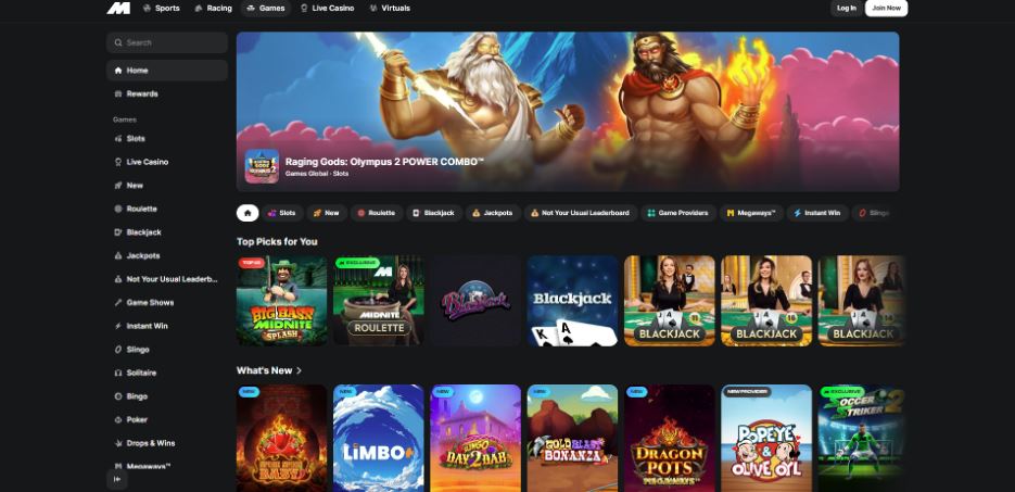 Midnite Casino - £2 Deposit Casinos