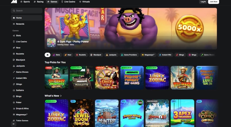 Midnite Casino App - Trustly Casinos