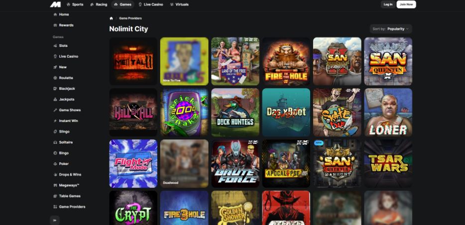 Midnite Casino - Nolimit City Casinos