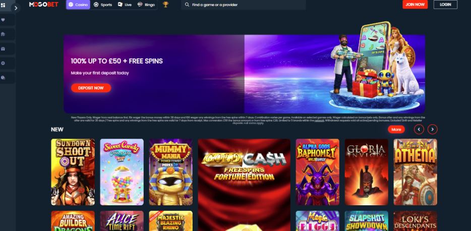 Mogobet Casino - Boku Casinos