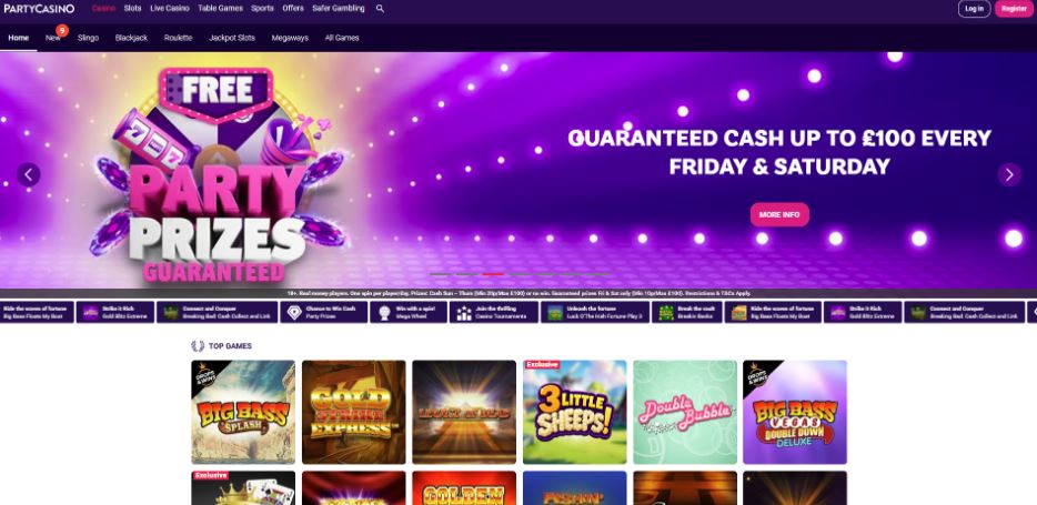 Party Casino - Craps Casinos